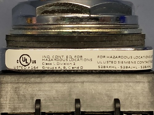 Siemens - 52SA2AABA1 - 2-Positionen Wahlschalter Bedienschalter - NEU - Bild 4 von 11