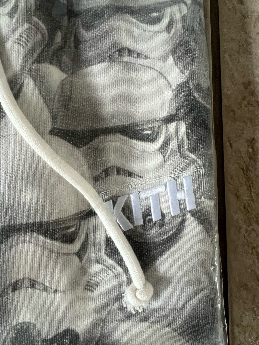 Kith For Star Wars™ Stormtrooper Vintage Hoodie KHM031297-101 Size