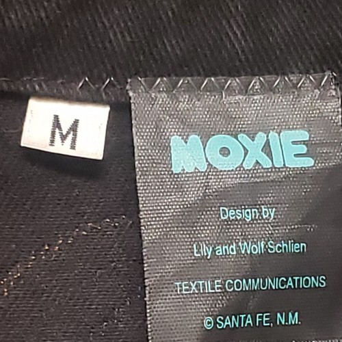 Moxie Denim Jacket by Lily and Wolf Schlien, Medium, Made in USA-Santa Fe, N.M. - Picture 6 of 10