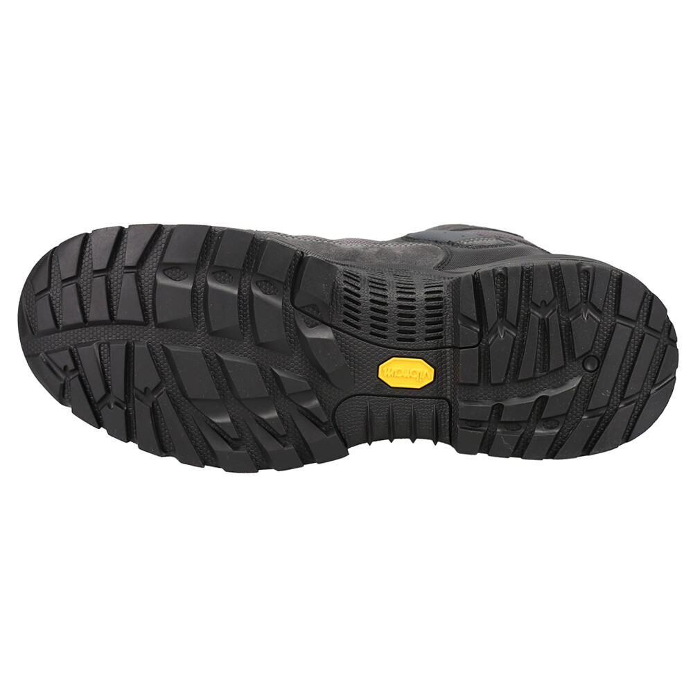 Ｈｉ－ｒｏｃｋ Hi-Tec Rock Mid Wp Lace Up Hiking Mens Black Casual Boots