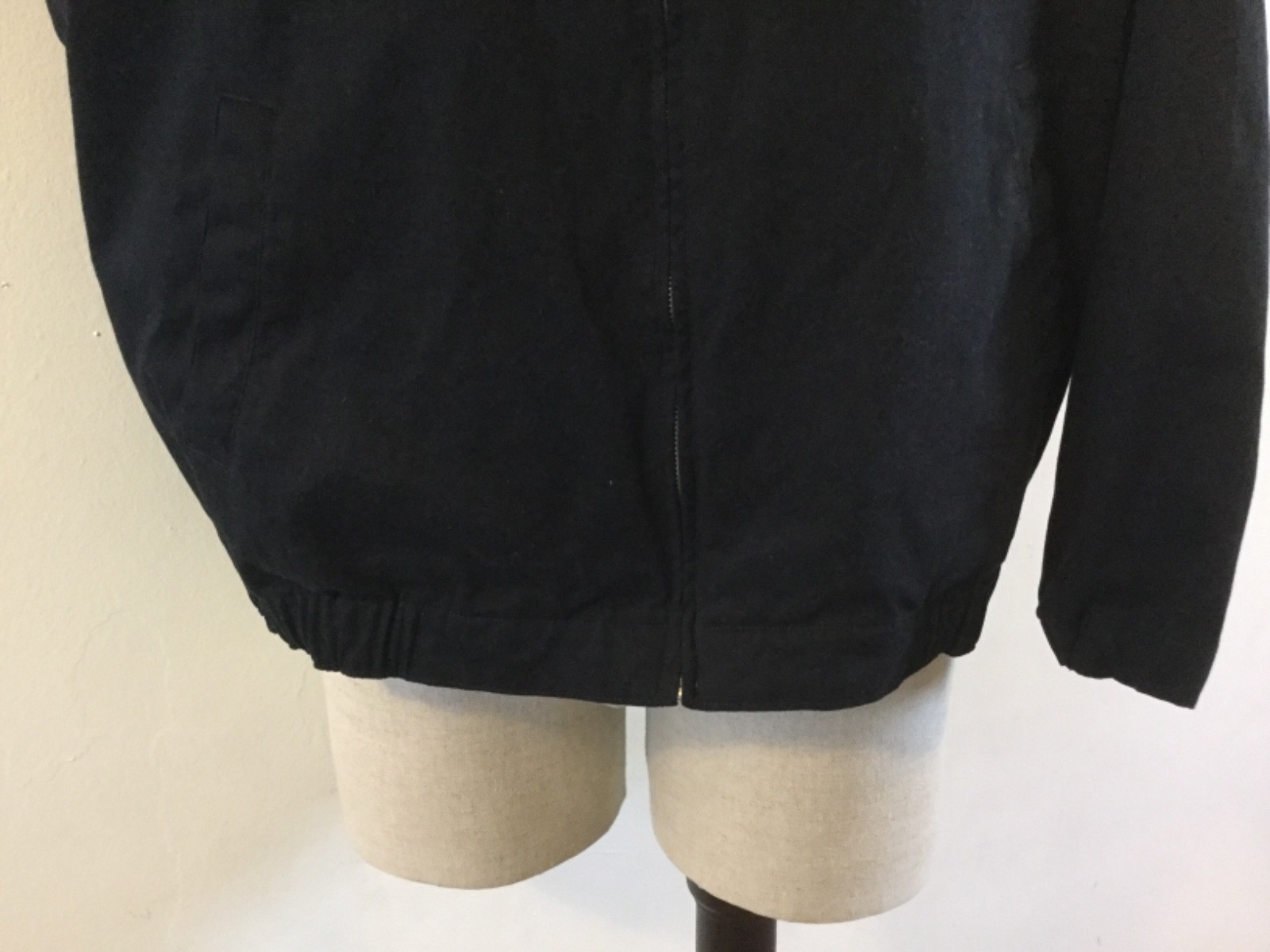 CHAPS Men's Black Jacket Coat Basic Jacket Size L… - image 5