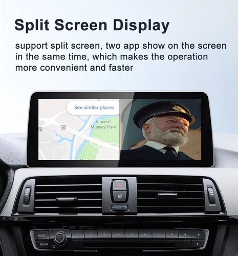 12.3" Apple CarPlay Android Multimedia Head Unit for BMW Series 3 4 F30 F31 NBT - Picture 10 of 13