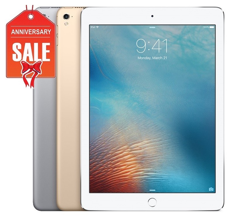Apple iPad 5th 2017, 32GB 128GB, Wi-Fi + Unlocked, 9.7