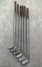 LOT OF 6 VTG Golf Club Iron PGA Professional Golfers Association #3,4,5,6,8,9