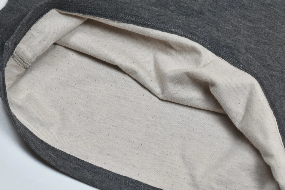 EVISU Damen Kapuzen T-Shirt Grau Kurzarm Kapuze Japan Pailletten Größe 34 - Bild 3 von 4