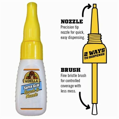 Gorilla Glue Gel Multiuso Super Epossidico Legno Trasparente Forte Adesivo Sigillante - Foto 8 di 16