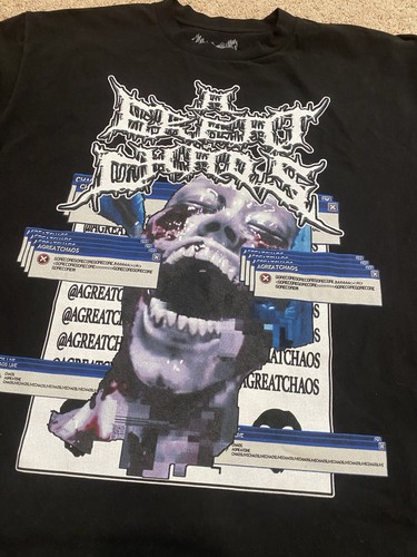 2024 Ken Carson A Great Chaos Offical Tour Merch T-Shirt Men’s XL - Picture 6 of 8