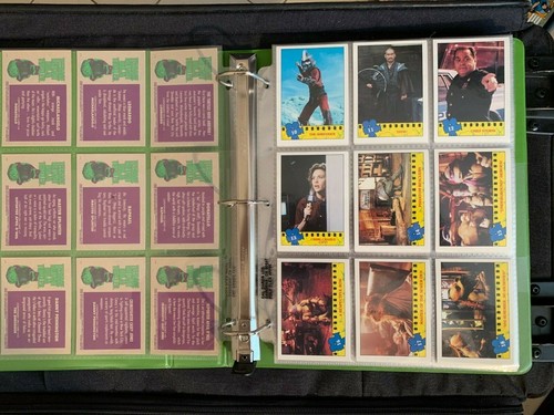1990 TOPPS TEENAGE MUTANT NINJA TURTLES FILM KOMPLETTES SET #1-#132 IM ALBUM - Bild 3 von 12