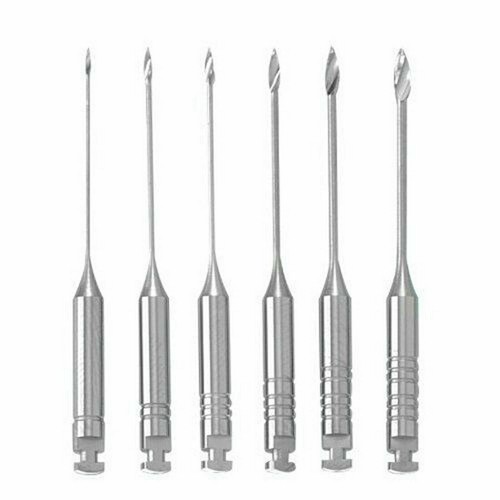 Dental Gates Drills Rotary 32/28mm Stainless Endo Files Engine Use #1-6 Assorted - Afbeelding 8 van 14