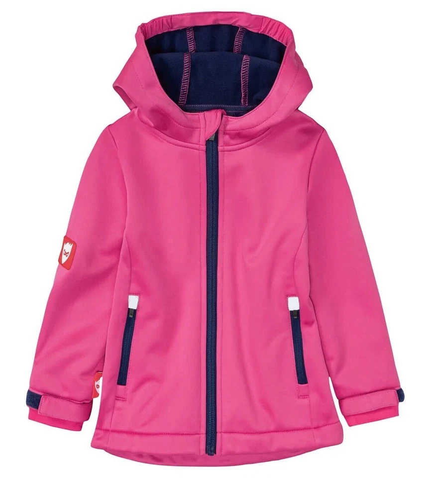 Mädchen Softshell Jacke Softshelljacke Mädchenjacke Outdoorjacke winddicht wärme - Bild 3 von 3