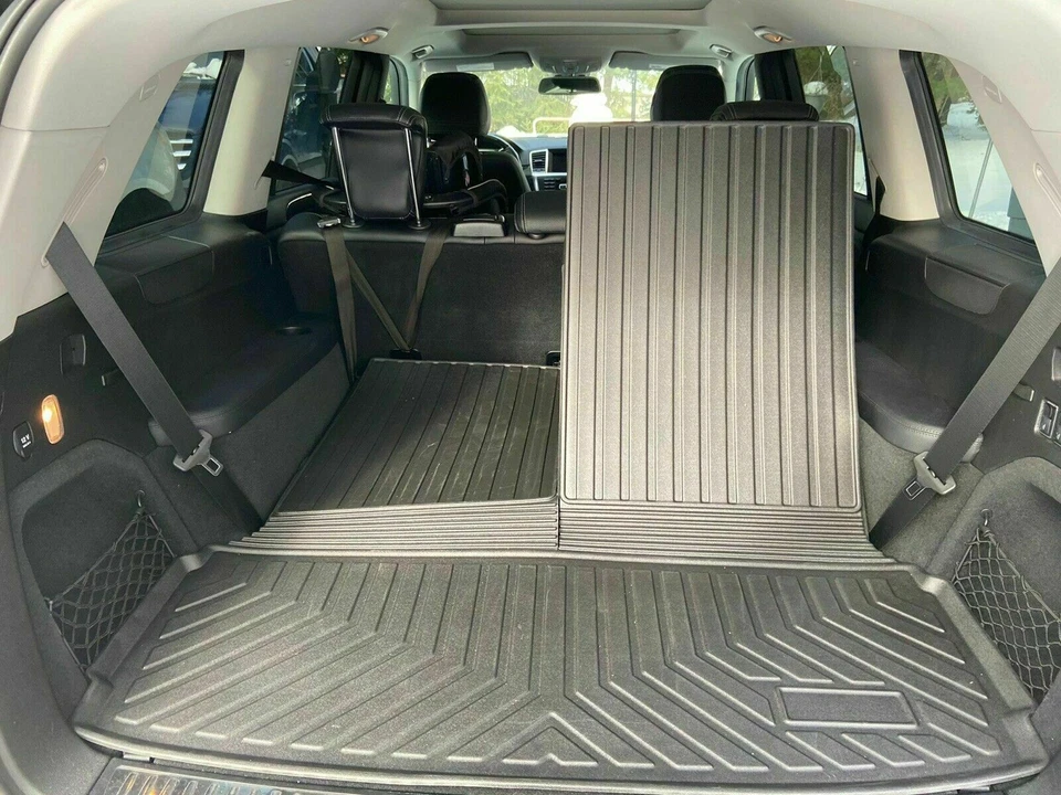 Alfombrilla revestimiento maletero trasero para MERCEDES-BENZ GL 2013-2016 GLS 2017-2019 X166 nueva Foto 3 de 4