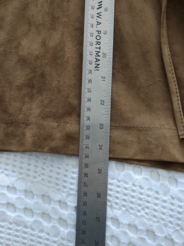 Sudadera con Capucha ATELIERAMSTRDM Cuero Gamuza Marrón Cottagecore Medieval Lujo Pequeña - Imagen 9 de 11