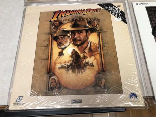 4 INDIANA JONES MOVIE LASERDISC VIDEODISC PARAMOUNT VIDEO - Picture 5 of 10