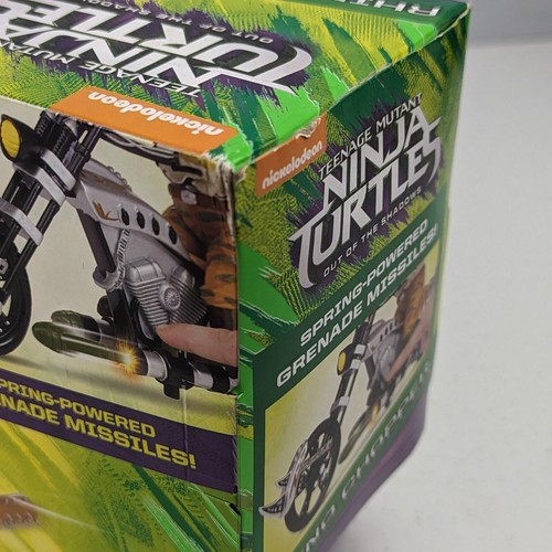 TMNT Ninja Turtles Out of the Shadows Rhino Chopper with Rocksteady 2016 NEW - Picture 6 of 7