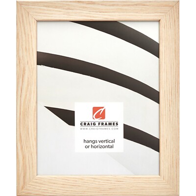 Craig Frames Farmhouse Essentials, 1.25'' Natural Color Solid Wood Picture Frame