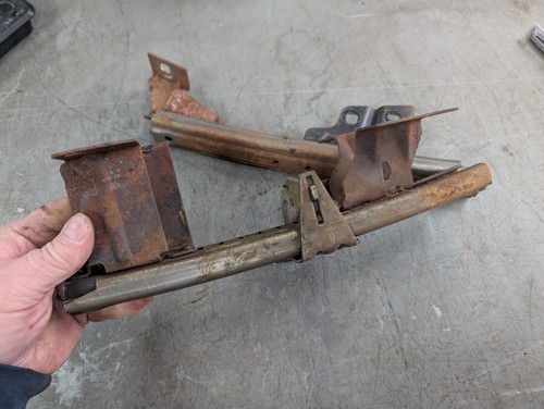 1963 1964 GM Manual Bucket Seat Tracks Buick Chevy Olds Pontiac Passenger Side - Picture 7 of 19