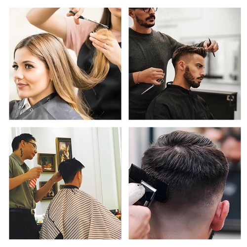 10er Profi Haarschere Set Edelstahl Friseurschere Effilierschere Haarschneider - Bild 15 von 20