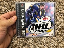 NHL 2000 (PlayStation 1, 2000) Complete CIB W/ Reg Card & TESTED