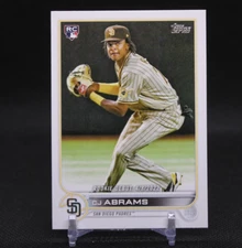 2022 Topps Update Series CJ Abrams Rookie Debut RC San Diego Padres US327