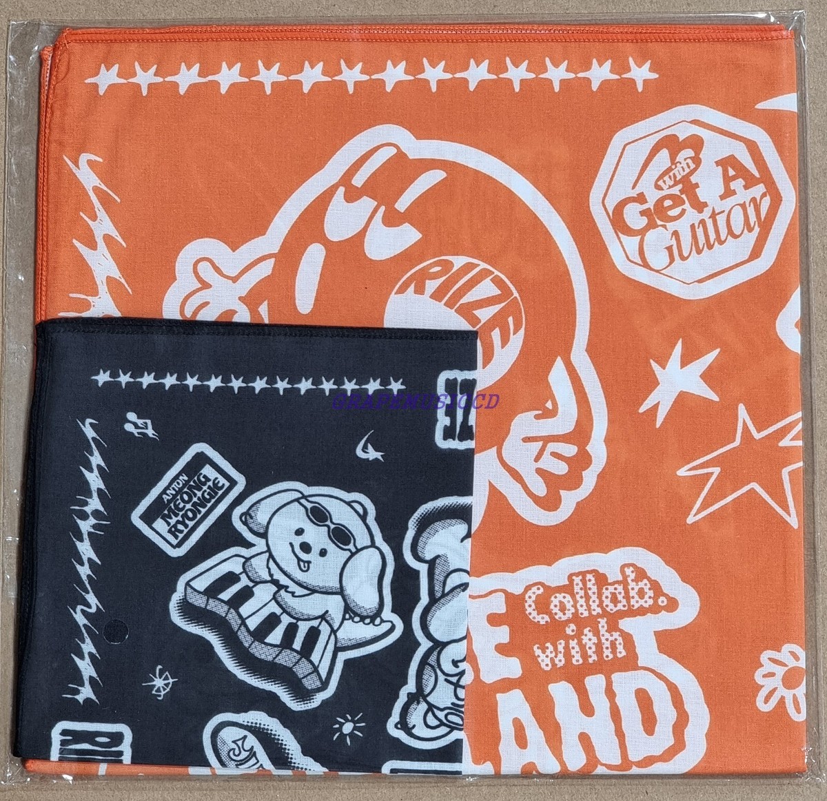 RIIZE X EVERLAND EVERRIIZE STORE OFFICIAL GOODS BANDANA SET