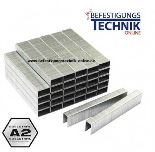 BETEON24 Typ 10-9mm Klammern rostfrei für Makita BST220 DST220 BST221 DST221 Milwaukee M1