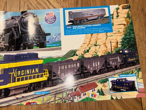 VINTAGE LIONEL 1997 VIRGINIAN GLEICHRICHTER SET BROSCHÜRE - NEU - Bild 3 von 5