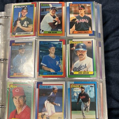 1990 Topps Baseball 1.000+ Karten Lot. Die meisten Karten im Set. Top Zustand - Bild 13 von 21