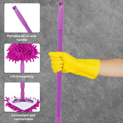 Teleskopreinigung Mop Mops Für Die Bodenreinigung Fensterwischer - Bild 9 von 12