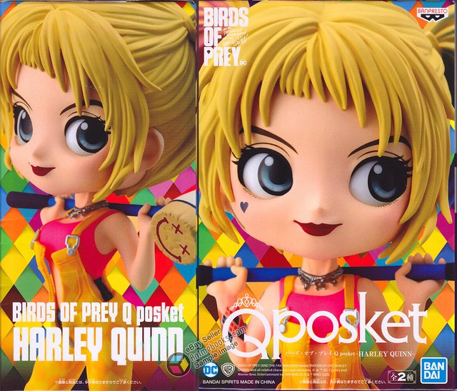 Banpresto Birds Of Prey Character Q Posket Harley Quinn Verb Special Clr Figure For Sale Online Ebay
