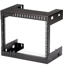 StarTech 8U Open Frame Wallmount Equipment Ra...