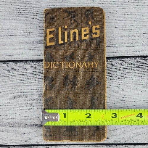 Eline's Pure Milk Chocolate Ad Pocket Dictionary~Promo w/Recipes & Pictures - Imagen 12 de 12
