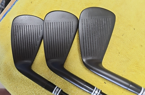 CUSTOM STIX BLACK NITRIDE 5-PW BRAND NEW KBS $-TAPER STIFF NEW CPX GRIPS SWEET! - Picture 6 of 10