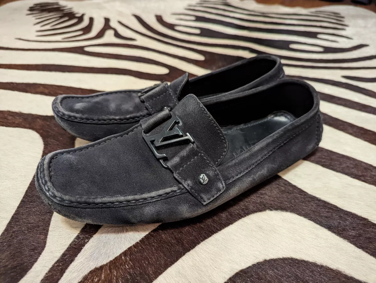 Louis Vuitton Suede Leather Mocassins, Men's Fashion, Footwear