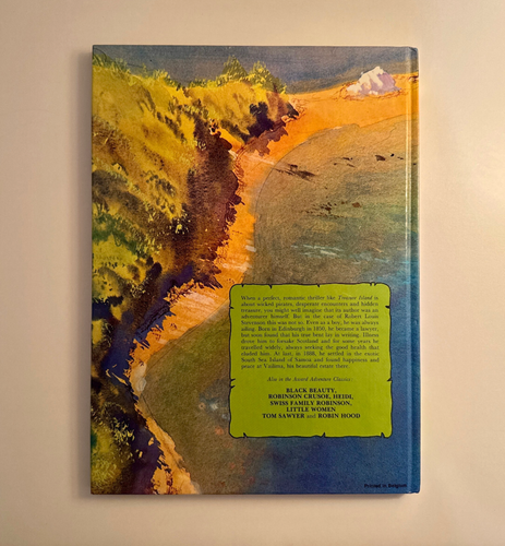 Treasure Island - Award Adventure Classics | Hardcover Vintage Children's Book - Picture 2 of 10