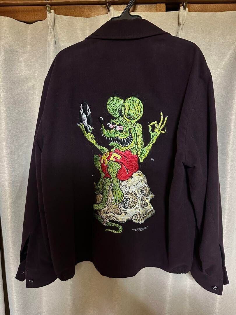 Wacko Maria Rat Fink Vietnam Jacket Purple Guilty Parties Wacko Maria Rat Fink Vietnam Jacket Purple Guilty Parties