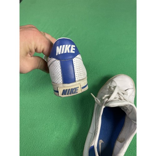 VTG 1980’s Nike All Court Athletic Sneaker Boys 7Y White Canvas Low Top Lace Up - Picture 8 of 11