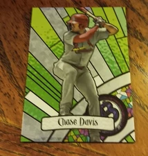 Chase Davis 2023 Bowman Chrome Stained Glass #BGA-10 Insert