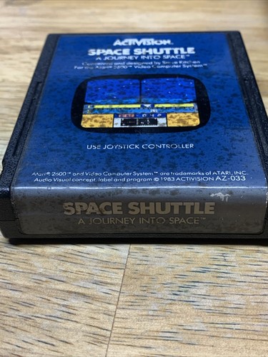 3 Atari 2600 Lot Space Shuttle Survival Run Star Wars Empire Strikes Back Games - Picture 10 of 16