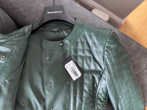 Emporia Armani leather jacket. NEW. - Picture 4 of 9