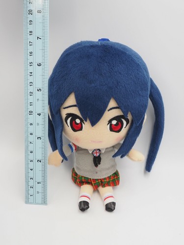 K-On! Película B1205 Azusa Nakano Banpresto 2012 Premio Peluche 7" Muñeca Juguete Japón - Imagen 2 de 7