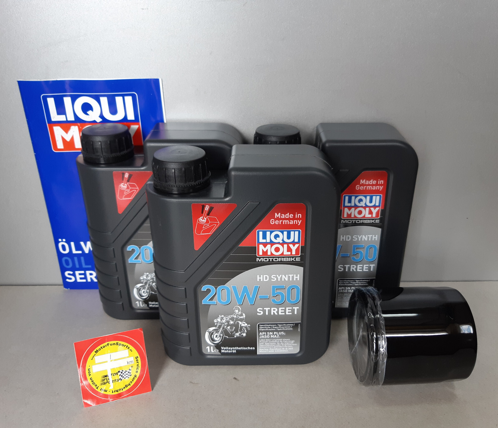 Oil Change Set Inspection Harley Davidson FXLR 1340 Low Rider Custom Oil Filter