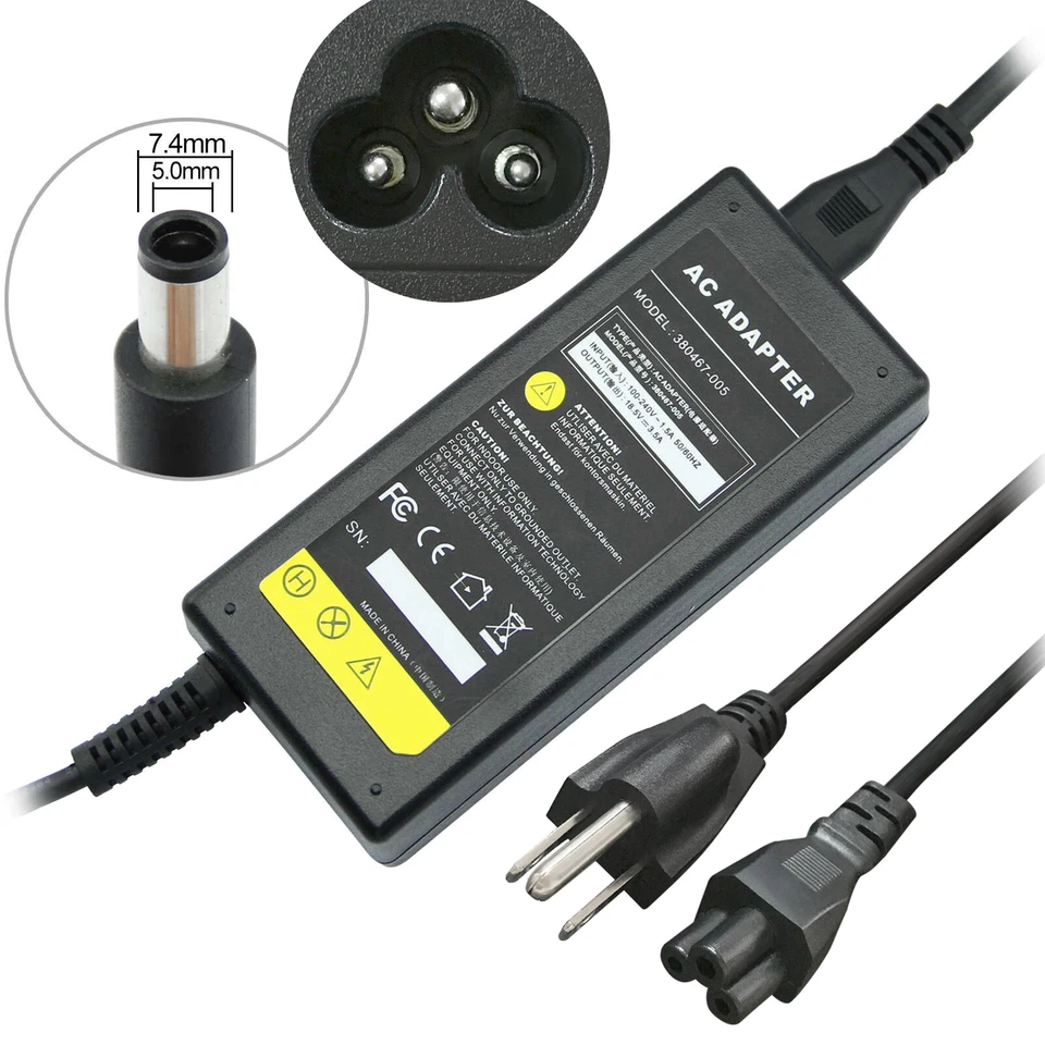 100% New For Laptop Charger AC Adapter HP Probook 4530s 4535s 4540s with LEAD - Image 3 of 4