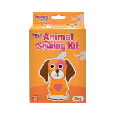Children Animal Sewing Kit - Unicorn Monkey Dog Elephant Hippo Owl - Age 6+ - Picture 4 of 7
