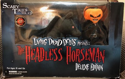 Living Dead Dolls: Headless Horseman and Horse- NEW in original box