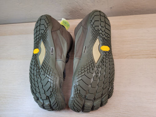 Vibram FiveFingers V-Trek Mens Size 10.5-11 Green Outdoor Running Barefoot Shoes - Picture 3 of 12