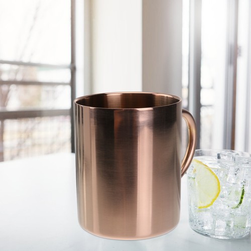 Moscow Mule Mug Stainless Steel Cocktail Beer Coffee Drinkware - Picture 6 of 12