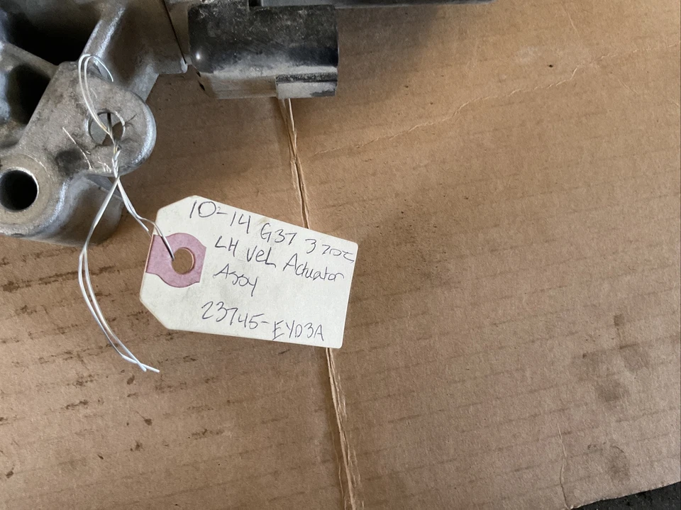 Conjunto actuador VEL derecho 10-14 Infiniti G37 Nissan 370Z VQ37VHR 23745-EY03A Foto 2 de 4
