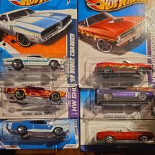 Hot Wheels Lot Of 6 Mopar Dodge 164
