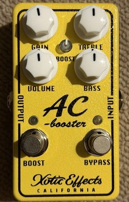 Xotic Effects AC Booster V2 Guitar Effects Pedal