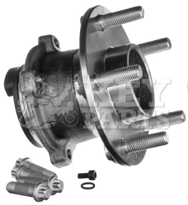 Zestaw łożysk kół pasuje do VOLVO C30 533 2.4D tył 06 do 12 kluczowych części 30666606 nowy - Zdjęcie 2 z 2